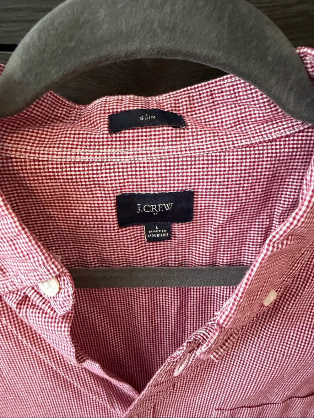 J. Crew Men’s Pink Button-Down Shirt